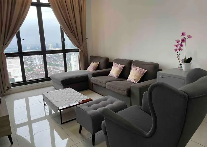 Newly Furnished Wifi 5Pax Homestay @ Setia Sky 88 By Micasa Homestay